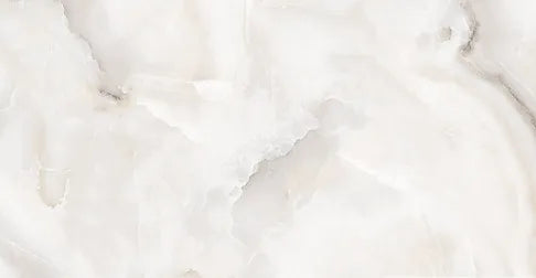 Cloud Onyx White Porcelain Tile 24x48