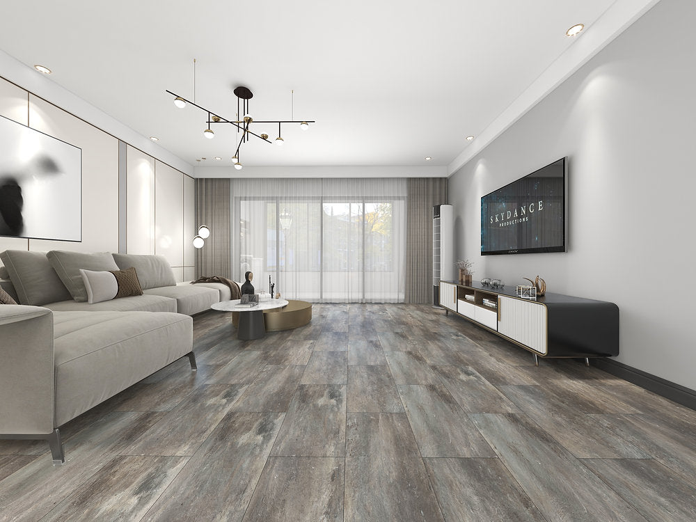 Brushed Fossil 6.5MM - 20MIL | vinyl flooring | Deluxe Marble Series, Vinyl Plank | EUROLUX