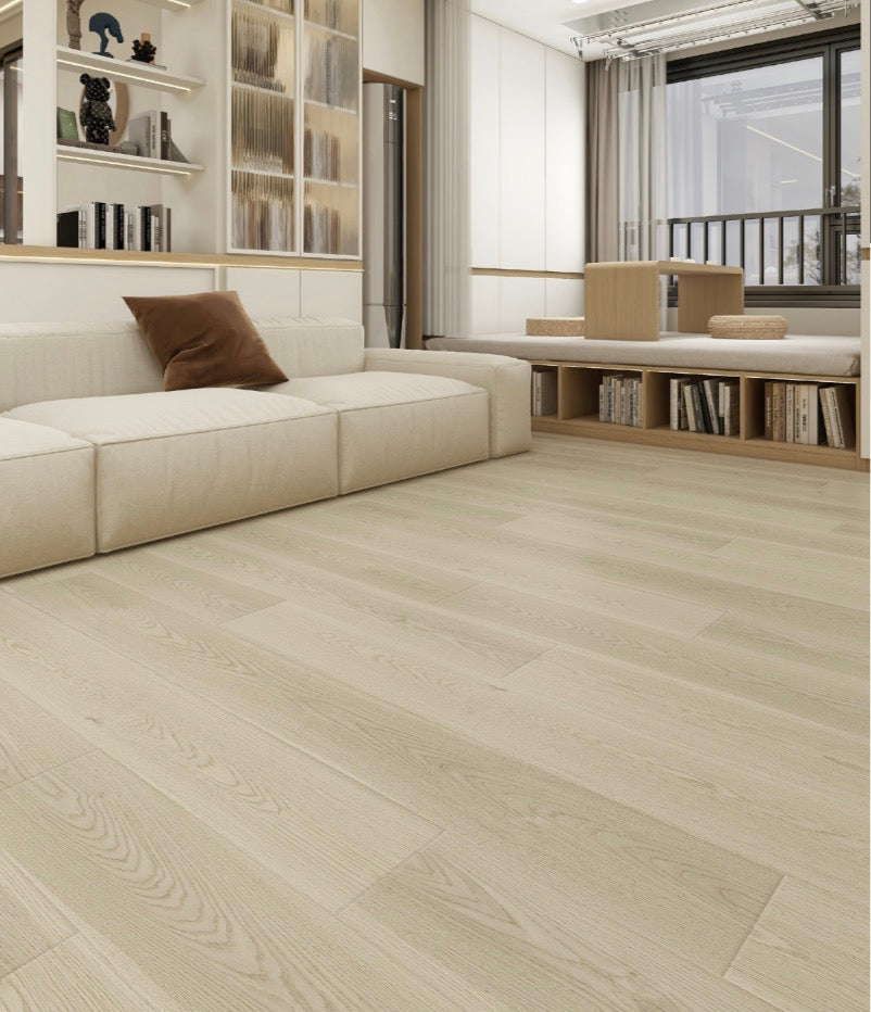 Premium commercial grade spc core luxury vinyl plank floor, french beige color , French Palace