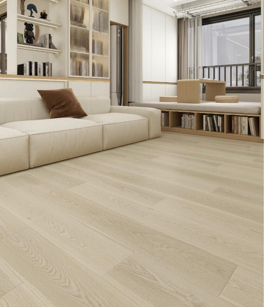 Premium commercial grade spc core luxury vinyl plank floor, french beige color , French Palace