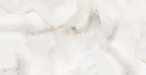 Cloud Onyx White Porcelain Tile 24x48