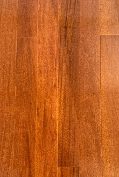 Mahogany Golden Teak (Garapa) 5" x 3/4" - Clear Grade