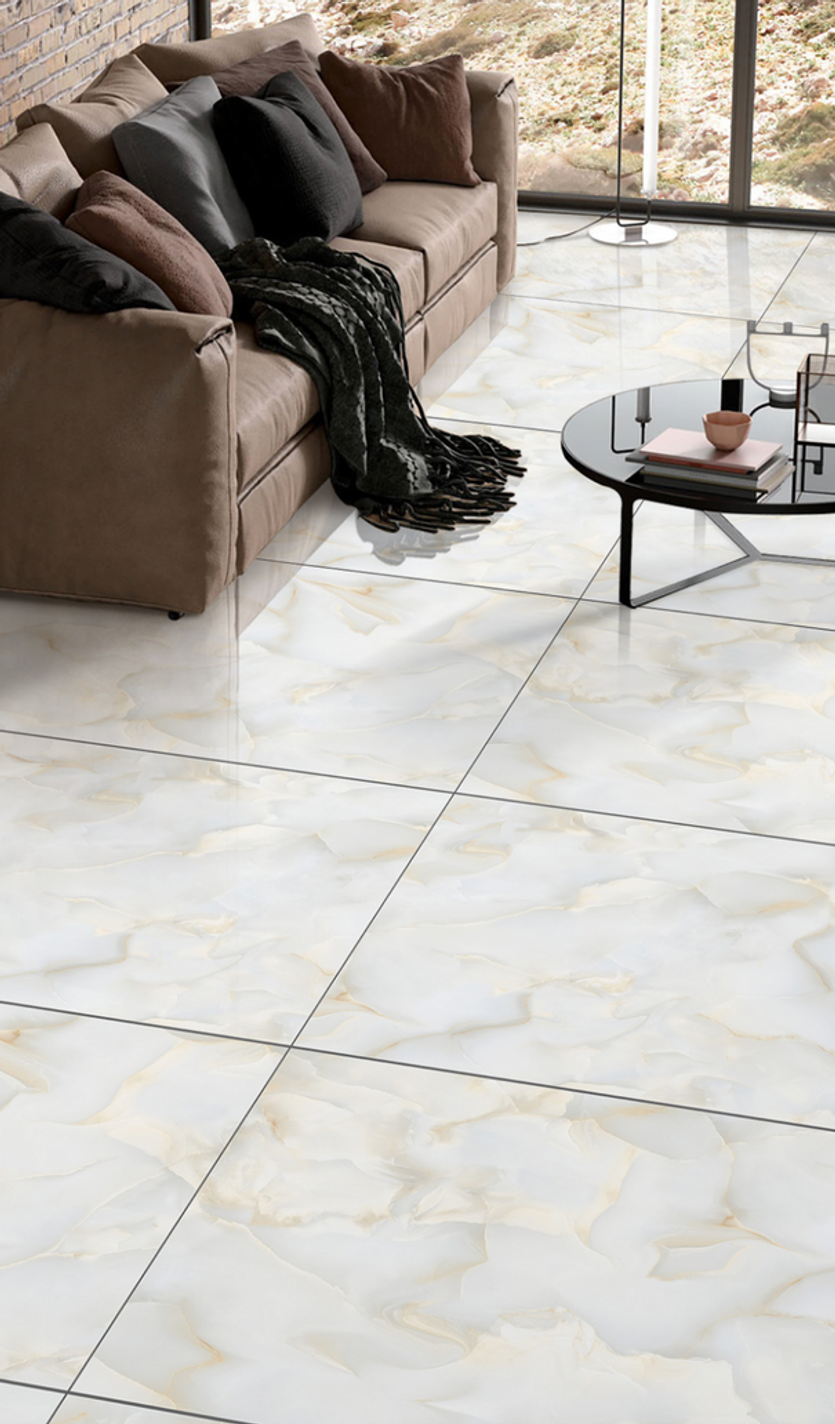 Cubix Light  Porcelain Tile - 24" x 48"