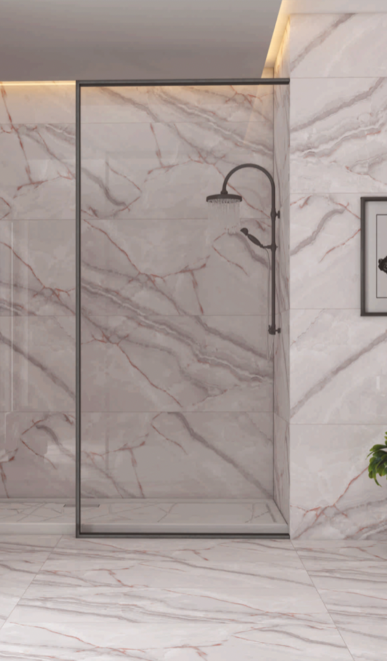 Sofita Grey Porcelain Tile – 24" x 48"