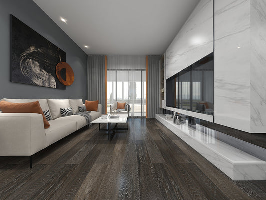 Rusty Oak | vinyl flooring | Signature Deluxe, Vinyl Plank | EUROLUX