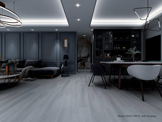 Soft Titanium | vinyl flooring | EIR Pro Series, Vinyl Plank | EUROLUX