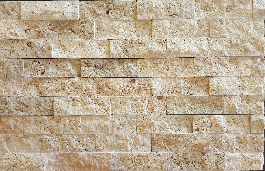 Almond Travertine | stone ledger | Ledger Stone, Travertine and Marble | EUROLUX