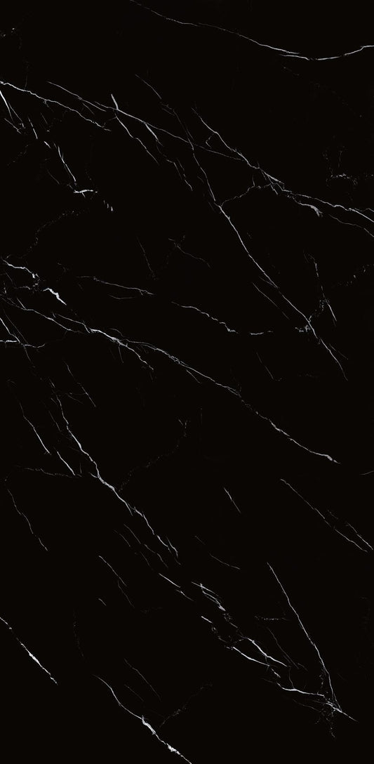 Nero Marquina | 1200 x 1200mm, 1200 x 2400mm, 1600x3200mm, marble series | EUROLUX