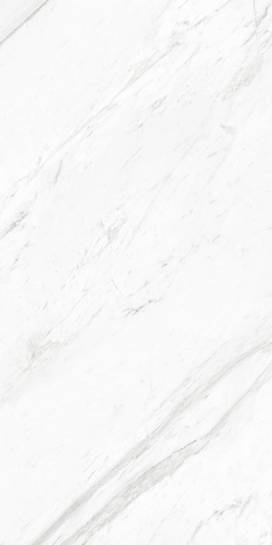 Statuario Platina | 1200x2400mm, 1600x3200mm, Bookmatch, marble series | EUROLUX