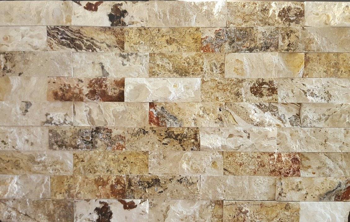 Picasso Travertine | stone ledger | Ledger Stone, Travertine and Marble | EUROLUX